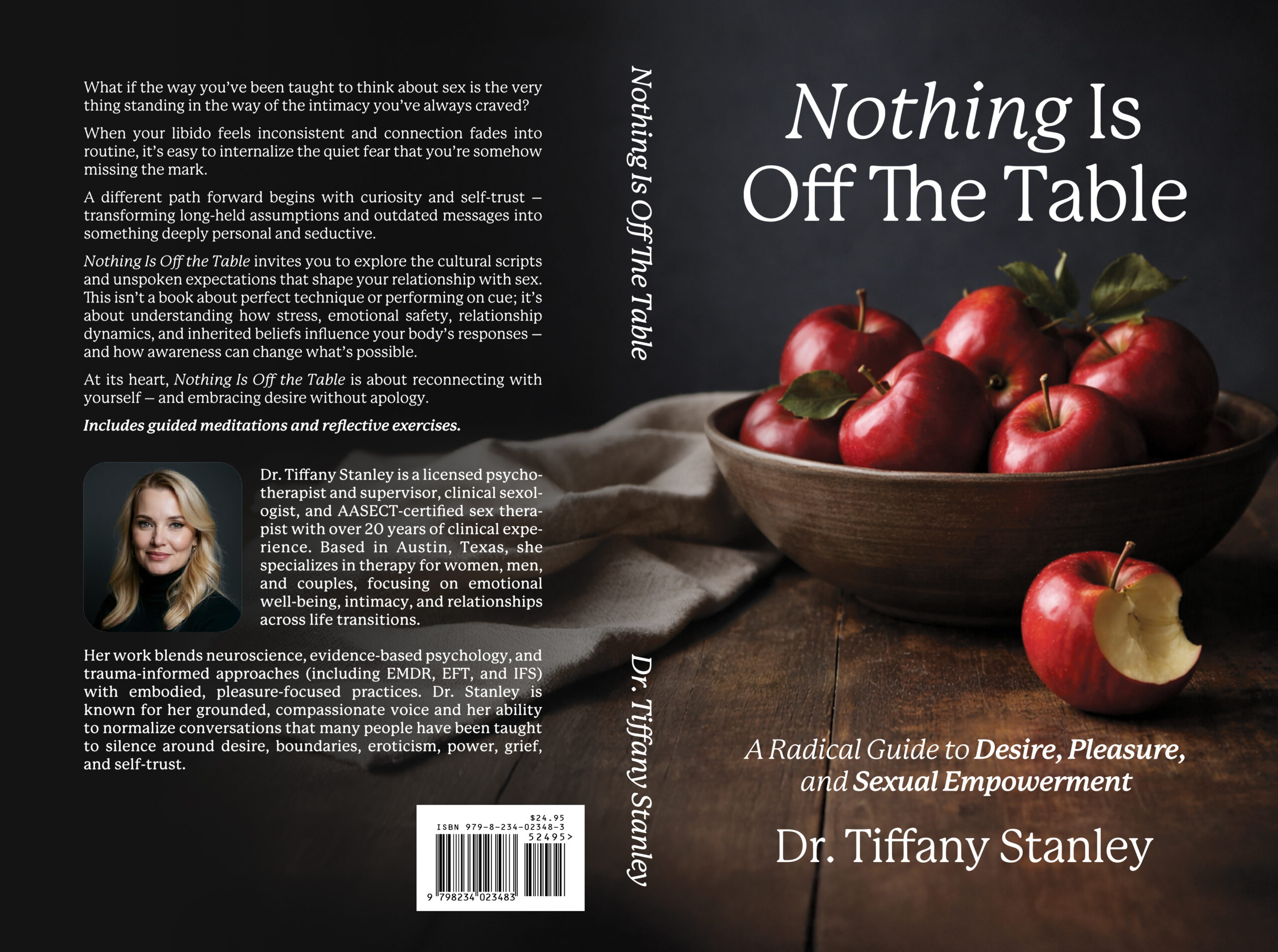 Book by Dr. Tiffany Stanley - Nothing Is Off The Table